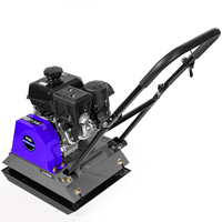 Compacteur portatif de terre d'inviolabilité de plat à moteur diesel de 6.5HP pour le travail compact de site avec les composants fiables de noyau de roulement de moteur