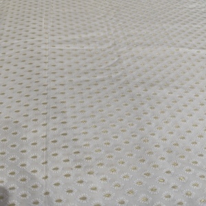 Premium Woven Poly Raw <b>Silk</b> <b>Fabric</b> Breathable Lightweight Abstract Geometric Pattern Smooth Rich Texture Material Home Textile - Product Image 5