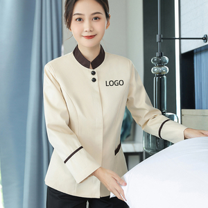 Servizio di pulizia del ristorante all'ingrosso della camera di servizio della <span class=keywords><strong>casa</strong></span> del <span class=keywords><strong>lavoro</strong></span> della cameriera della camera d'albergo cameriere uniforme - Product Image 1