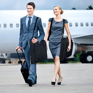 Bolso de viaje de gran capacidad para ropa, bolsa de viaje para traje de negocios