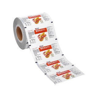 Film Gulung Anti Lembab Berlapis Logam untuk Kemasan Makanan, Rasa Kepiting, Camilan Biji-bijian, Sandwich, Mie, Susu, dan Jelly - Product Image 2