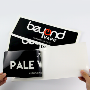 Autocollants étanches statiques à double face en vinyle imprimé inversé autocollant de fenêtre de voiture personnalisé - Product Image 2