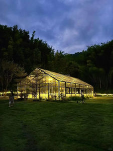 Tente à cadre en aluminium 10x20m 30x50m 50 personnes 200 places tente de fête de mariage en plein air de luxe tente de chapiteau blanc à vendre - Product Image 4