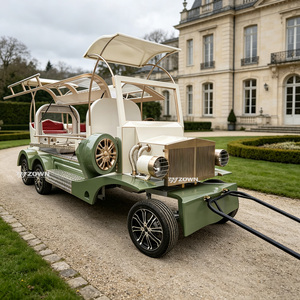 Remorque funéraire robuste remorquable avec intérieur spacieux et rideau sur mesure pour le transport sécurisé des cercueils lors d'événements commémoratifs - Product Image 1