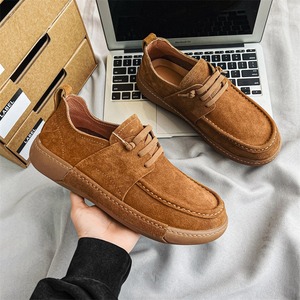 Zapatos LeFou con cordones elásticos de acabado mate, cómodos, versátiles, transpirables, desodorantes y que absorben el sudor, zapatos para hombre - Product Image 3