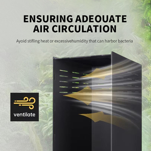 12X12X18 Acryl Pvc Reptiel Boomkooi Top Mesh Pvc Terrarium Geïsoleerd Ademend Met Platte Verpakking Reptielen Fokkooi - Product Image 4