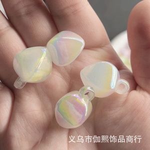 Trapezoid Resin Pendant <b>Beads</b> 16mm Iridescent For Bracelet Making DIY Jewelry Components Yiwu Origin - Product Image 4