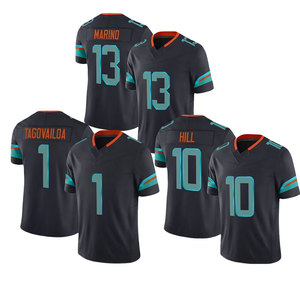 เสื้อฟุตบอลอเมริกันปักลาย New Rivalries ปี 2025 หมายเลข 1 ตัวัว ทาโกวาโลอา 10 ไทรีค ฮิลล์ <span class=keywords><strong>13</strong></span> แดน มารีโน 14 เอเวอร์ส 17 เจย์เลน วัดดัล - Product Image 5