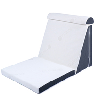 Einstellbare 45-Grad-Dreieck Memory Foam Kopfteil Bett Keil kissen Gestricktes Kissen Incline Sleeping Custom ized Hotels
