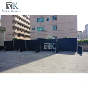 Kit de Tubos Ajustables de 6 a 10 pies con Placas Base Resistentes y Estables para Cortinas - Product Image 4