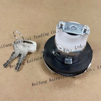 Bouchon de réservoir de carburant en alliage de zinc de verrouillage automobile pour Toyota BJ4 FJ40 FJ45 FJ55 69058-60071