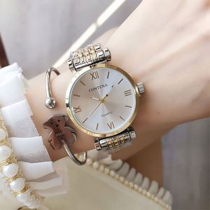 Reloj de diseño de alta calidad para mujer, reloj de lujo para mujer, reloj de moda de oro rosa, reloj de cuarzo para mujer, relojes de acero inoxidable. - Product Image 4