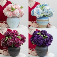 Dekorasi Pernikahan Lovebay Bunga Hydrangea Alami Pink Hydrangea Awet dalam Vas Tahan Lama 3-5 Tahun Bunga Hydrangea Abadi