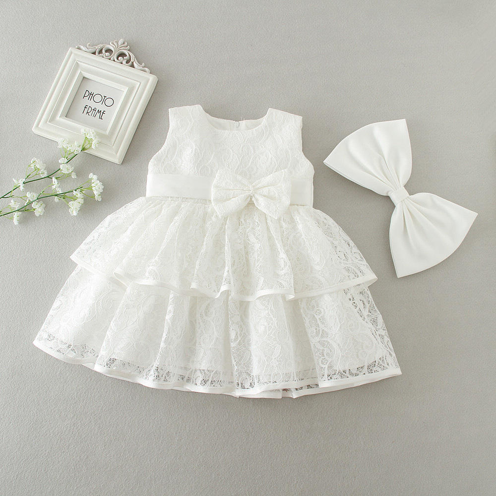 Children Flower Girl Dress Cute Children's One Year Old Baby Baby
