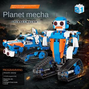 Juguete <span class=keywords><strong>de</strong></span> bloques <span class=keywords><strong>de</strong></span> construcción <span class=keywords><strong>de</strong></span> ensamblaje <span class=keywords><strong>de</strong></span> deformación infantil, bloque <span class=keywords><strong>de</strong></span> programación ultrasónico <span class=keywords><strong>de</strong></span> construcción, juguete <span class=keywords><strong>de</strong></span> <span class=keywords><strong>batalla</strong></span> Mecha <span class=keywords><strong>de</strong></span> planeta - Product Image 2