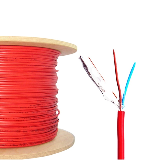 Good Quality Fire Alarm Wire Cable 2 Core1.5mm 2x1.5mm Fire Resistant Shield Security Cable for Security System