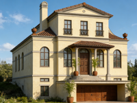 Villa préfabriquée moderne personnalisée en LGS, résistante aux cyclones, construction rapide, immeuble d'appartements à ossature en acier haute résistance, investissement de qualité pour la maison