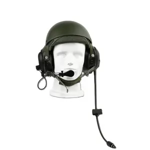 Com-bat xe crewman OEM DH-132 Mũ bảo hiểm tai nghe nhà sản xuất cho liên xe thông tin liên lạc