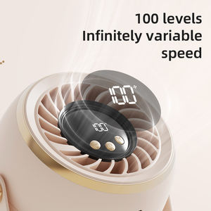 Yixuan พัดลมตั้งโต๊ะแบบพกพาชาร์จไฟได้2 in 1สำหรับใช้ในครัวเรือนการเดินทางขนาดเล็กสำหรับใช้ในครัวเรือน - Product Image 3