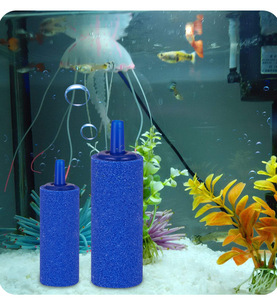 Suministros de filtro de acuario de cerámica de calidad al por mayor bomba de oxigenación circular cilíndrica ecológica con arena y piedra de burbujas - Product Image 5