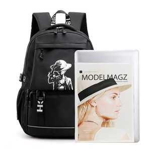 Personalizado <span class=keywords><strong>a</strong></span> prueba de agua al aire libre luminosa de antirrobo Bloqueo de puerto de carga USB bolsa de mochila para los adolescentes - Product Image 2