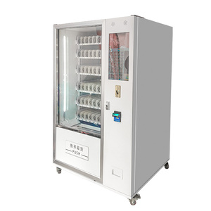 เครื่องจำหน่ายอาหารอัตโนมัติระดับไฮเอนด์จากโรงงาน OEM สำหรับกาแฟ ชา พร้อมระบบรับเงินอัตโนมัติ สนุกสนานเต็มรูปแบบ สำหรับ 1 คน - Product Image 1