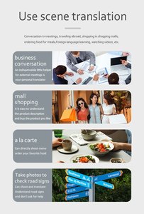Traducteur vocal intelligent F6 multilingue (139 langues) – Appareil de traduction photo hors ligne intelligent pour les voyages - Product Image 3