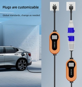 Nouveau chargeur EV portable CCS1 11 kW pour la maison, charge AC, protection contre les fuites IP54 pour Silverado EV, Rivian R1T, F-150 Lightning - Product Image 6