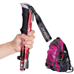 Unionpromo Custom Light Trekking Pole <strong>Walking</strong> <strong>Stick</strong> 5 Section Aluminum Trekking Pole <strong>Folding</strong> <strong>Walking</strong> <strong>Stick</strong> - Product Image 2
