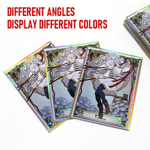 Logotipo personalizado <span class=keywords><strong>Yugioh</strong></span> TCG Yu Gi Oh fundas holográficas para tarjetas duradero portátil plástico PP juego de mesa Protector juego de mesa - Product Image 3