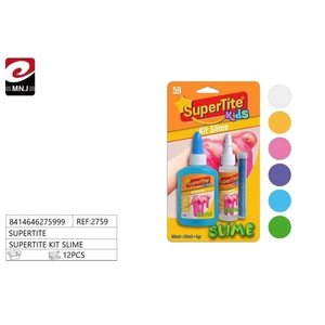 Kit Slime per Bambini 60ml+20ml+4g per Bambini 8-13 Anni Unisex, Prodotto in Spagna - Product Image 2