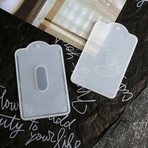 Moule en silicone Early Riser pour porte-cartes de transport, kit de moulage en résine époxy cristalline pour artisanat DIY, accessoires de bijoux et fabrication de coques de téléphone - Product Image 1