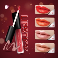 Rouge à lèvres mat biologique haut de gamme, formule riche et douce, couleur claire, étanche, longue durée, OEM