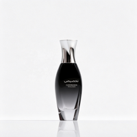 Nouvelle conception de flacon de parfum de luxe vide, personnalisation simple, design féminin, verre avec logo personnalisé pour l'emballage, peinture couleur