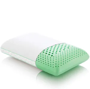 Memory Foam Kissen Pfefferminz infundiertes Kissen Pfefferminz öl Aroma therapie Kissen mit echtem natürlichen Wohnzimmer 60 bieten