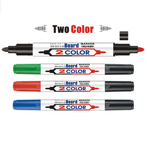 Marcador de Pizarra Blanca de Doble Punta y Dos Colores - Product Image 1