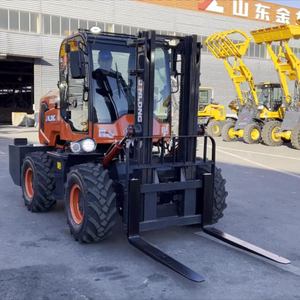 Montacargas Todoterreno de Alta Calidad de 3.5 Toneladas con Tracción 2x4 y 4x4, Máquina Elevadora Diésel Fabricada en China - Product Image 1