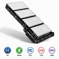 Projecteurs LED industriels à longue portée super lumineux 1200W 1600W avec réflecteur en aluminium, focalisation SMD3030, 220V AC pour extérieur