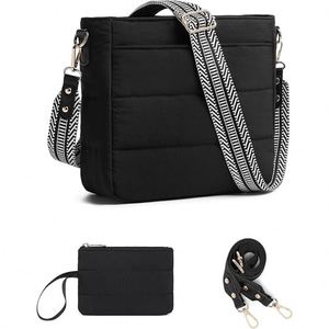 2026 New Style Lightweight Women's Crossbody <b>Bag</b> With <b>Computer</b> Compartments Puffy Quilted Shoulder <b>Bags</b> for Ladies - Product Image 3