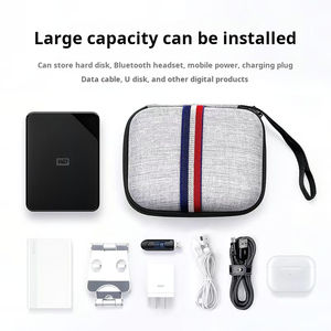 2025 Blnieece小型EVAデジタルアクセサリー耳栓ケーブルヘッドフォン用の革新的なキャリングケース-プロモーショントートバッグギフト - Product Image 2