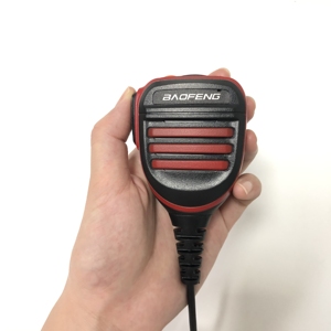 Menerima Aksesori Baofeng kualitas tinggi Logo kustom untuk UV-5R BF-888S BAOFENG Walkie Talkie aksesori <span class=keywords><strong>PTT</strong></span> mikrofon - Product Image 2