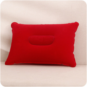 Almohadas de PVC para exteriores al por mayor, almohadas inflables rectangulares gruesas y flocadas para viajes y camping, almohadas cuadradas perfectas para - Product Image 3