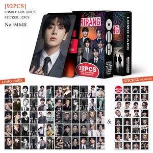 KPOP Arirang/Body to Body/hooligan/SWIM Photocard Lomo Card Photo 92pcs/box Bangtan Boys  Fabriqué en papier - Product Image 4