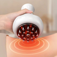 Brosse méridienne électrique, brosse de massage, USB rechargeable, télécommande sans fil, appareil de massage corporel universel, pétrissage au rebut