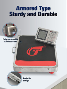 Elektronische Drahtlose Plattformwaage 100kg 300kg <span class=keywords><strong>600kg</strong></span> - Product Image 5