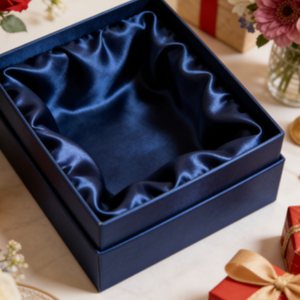 Tela de Satén Brillante de Poliéster con Acabado <span class=keywords><strong>Sedoso</strong></span> para Vestidos de Cóctel, Relleno Interior para Cajas de Regalo Japonesas - Product Image 2