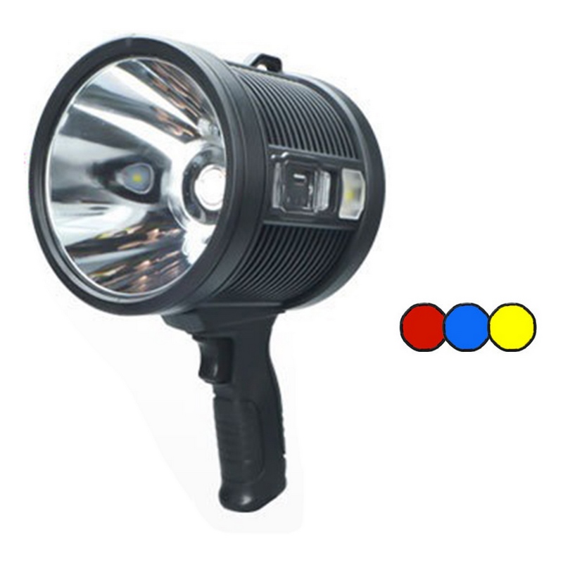 High Power High Brightness Light Handheld USB Rechargeable Solar Power Lamp Waterproof Flashlight