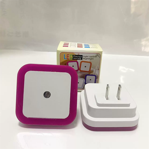 110V 220V Square Wall Lamp Cute Led Night Light Motion Sensor <strong>Cartoon</strong> Kid's Night Lights for Bedroom - Product Image 6