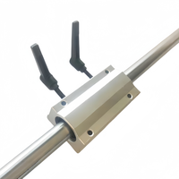 Bloc coulissant linéaire miniature SCS8LUU SCS10LUU, boîtier en acier chromé, roulement de précision P6, précharge légère pour CNC à petite échelle