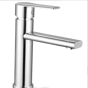 Robinet de lavabo de salle de bain à poignée unique en acier inoxydable à vente chaude <span class=keywords><strong>avec</strong></span> noyau de valve en céramique pour eau chaude et froide - Product Image 6